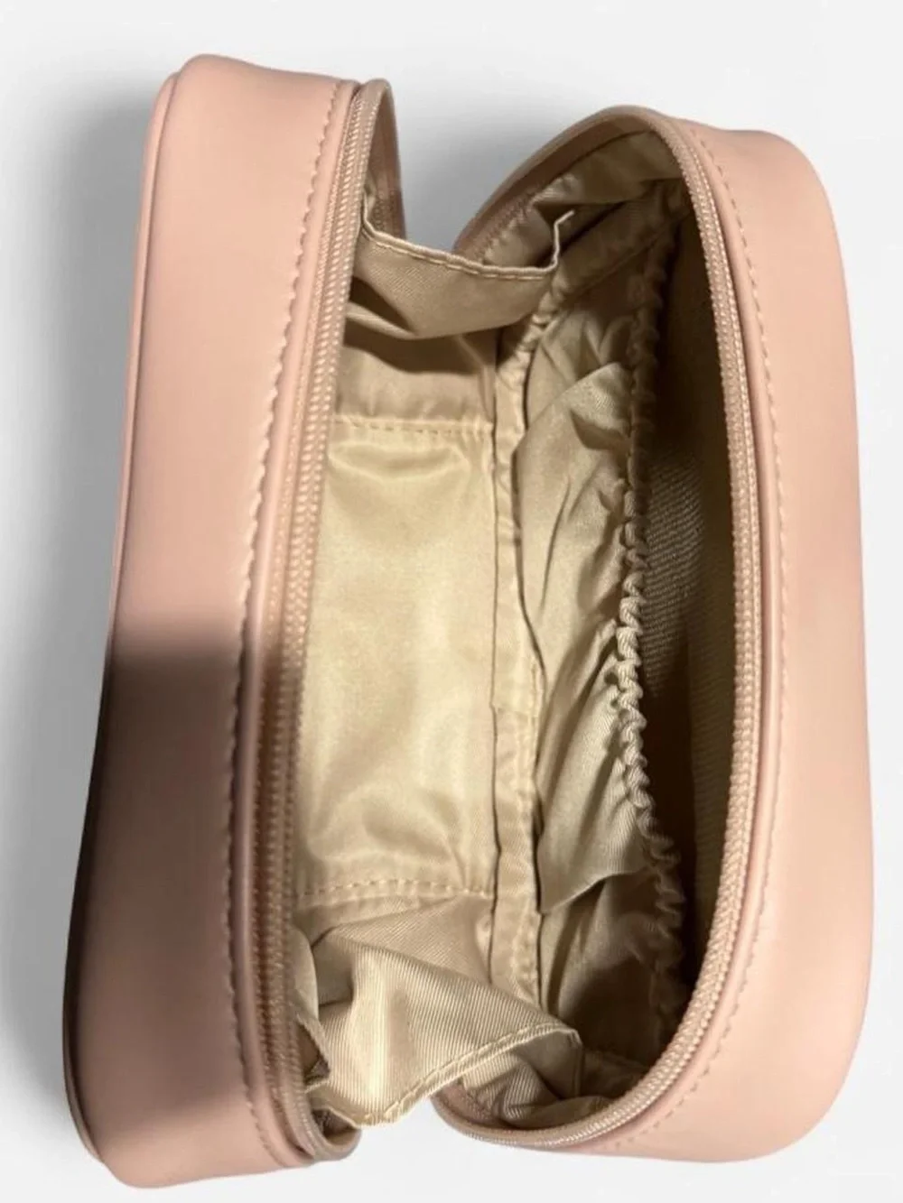 Chic Everyday Cosmetic Pouch in Blush